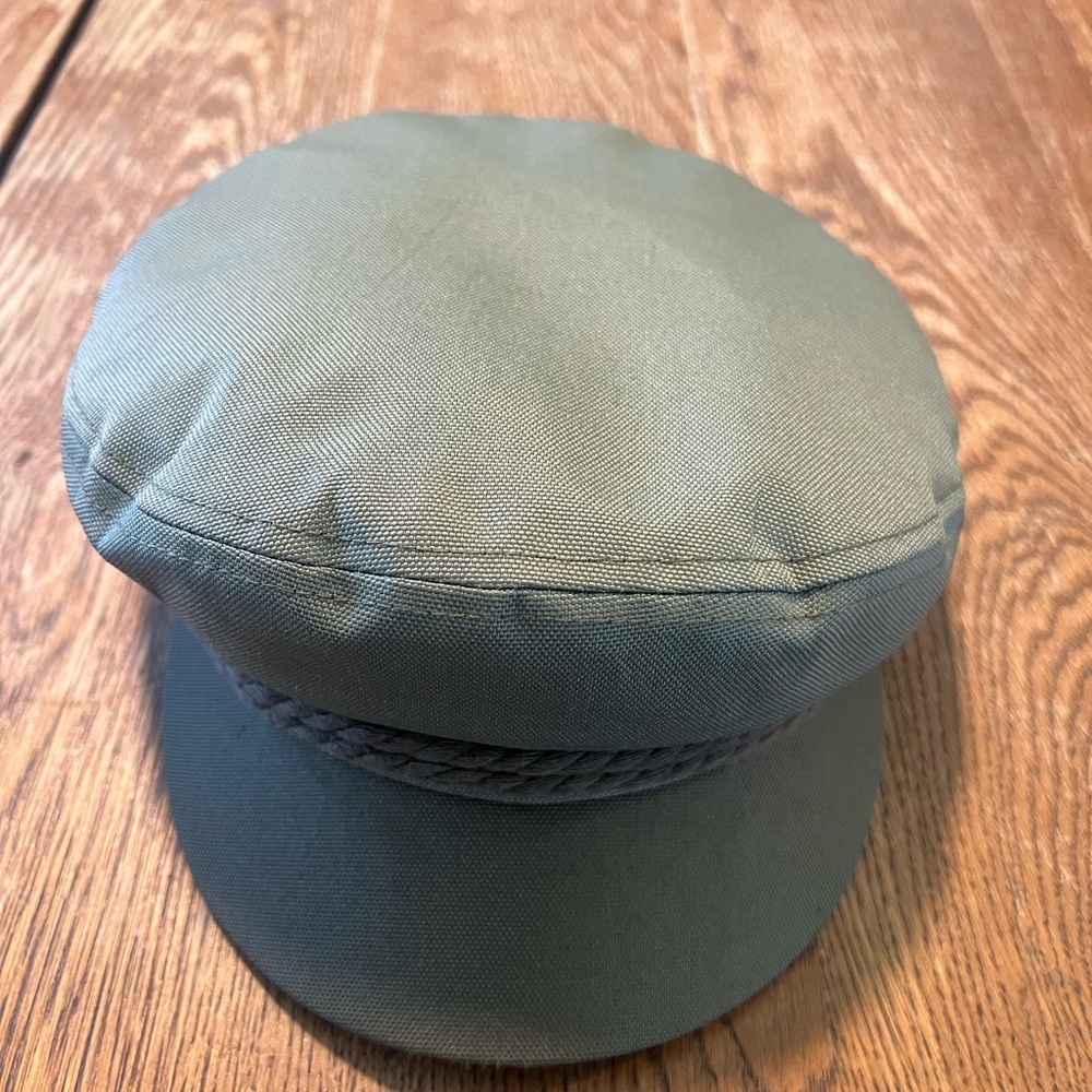 Brixton Green and Brown Cap